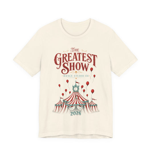 Adult "The Greatest Show" Recital '26 Tee