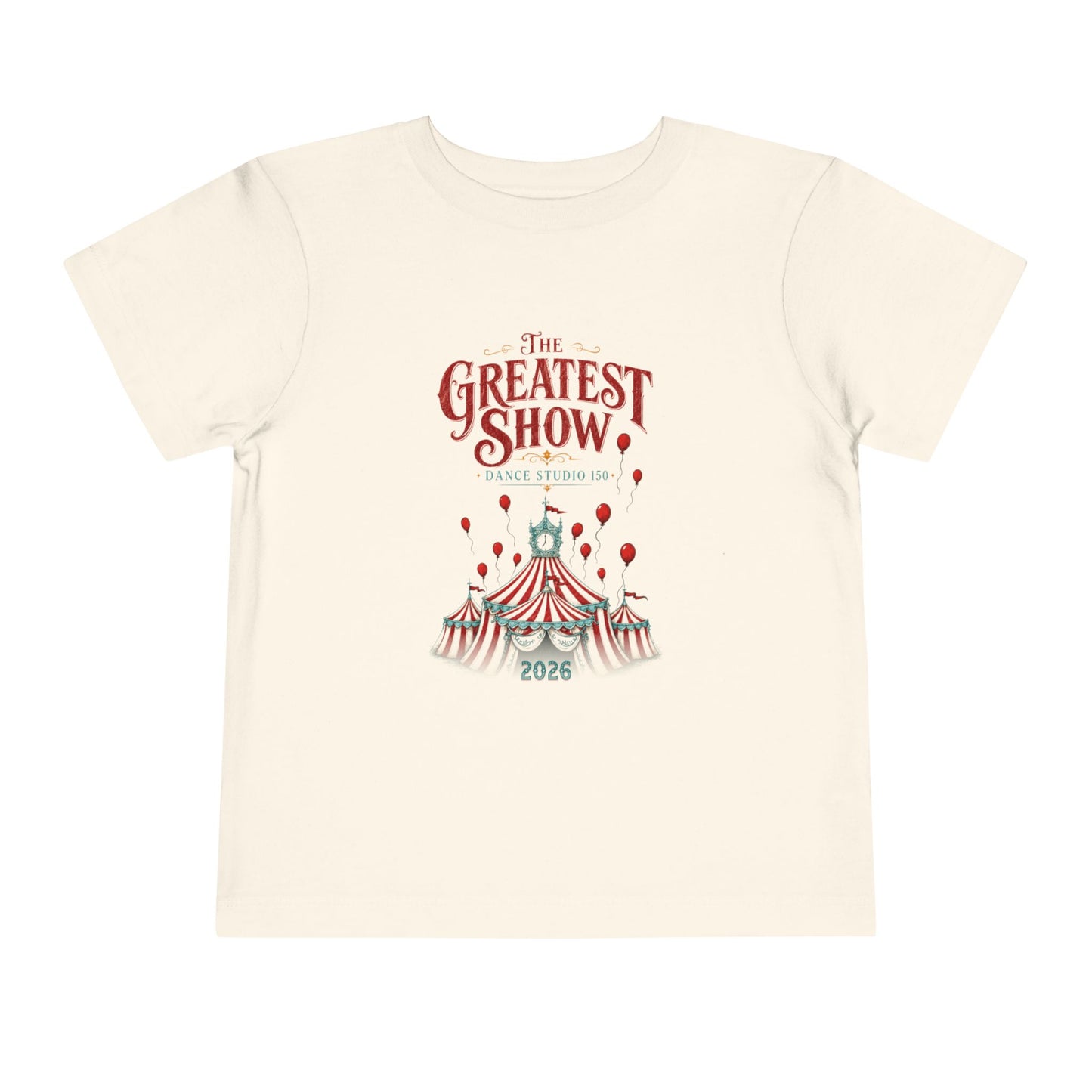 Toddler "The Greatest Show" Recital '26 Tee