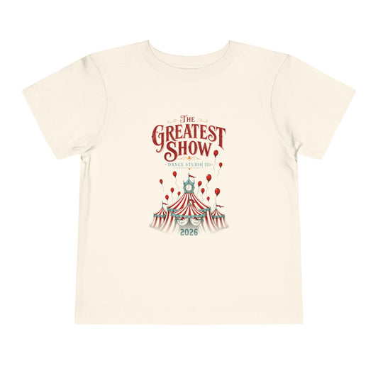 Toddler "The Greatest Show" Recital '26 Tee
