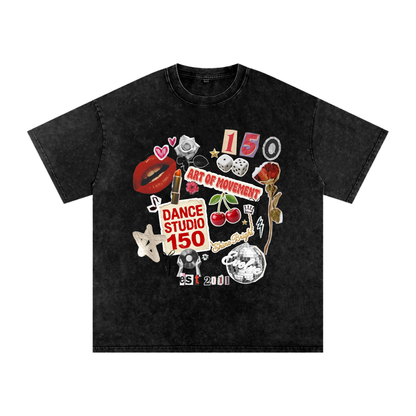 Adult Vintage Collage Tee