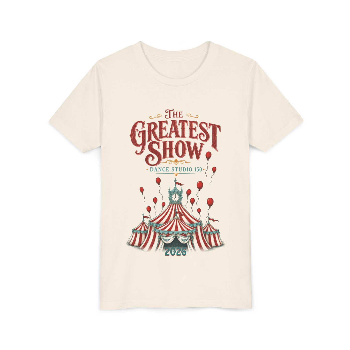 Youth "The Greatest Show" Recital '26 Tee