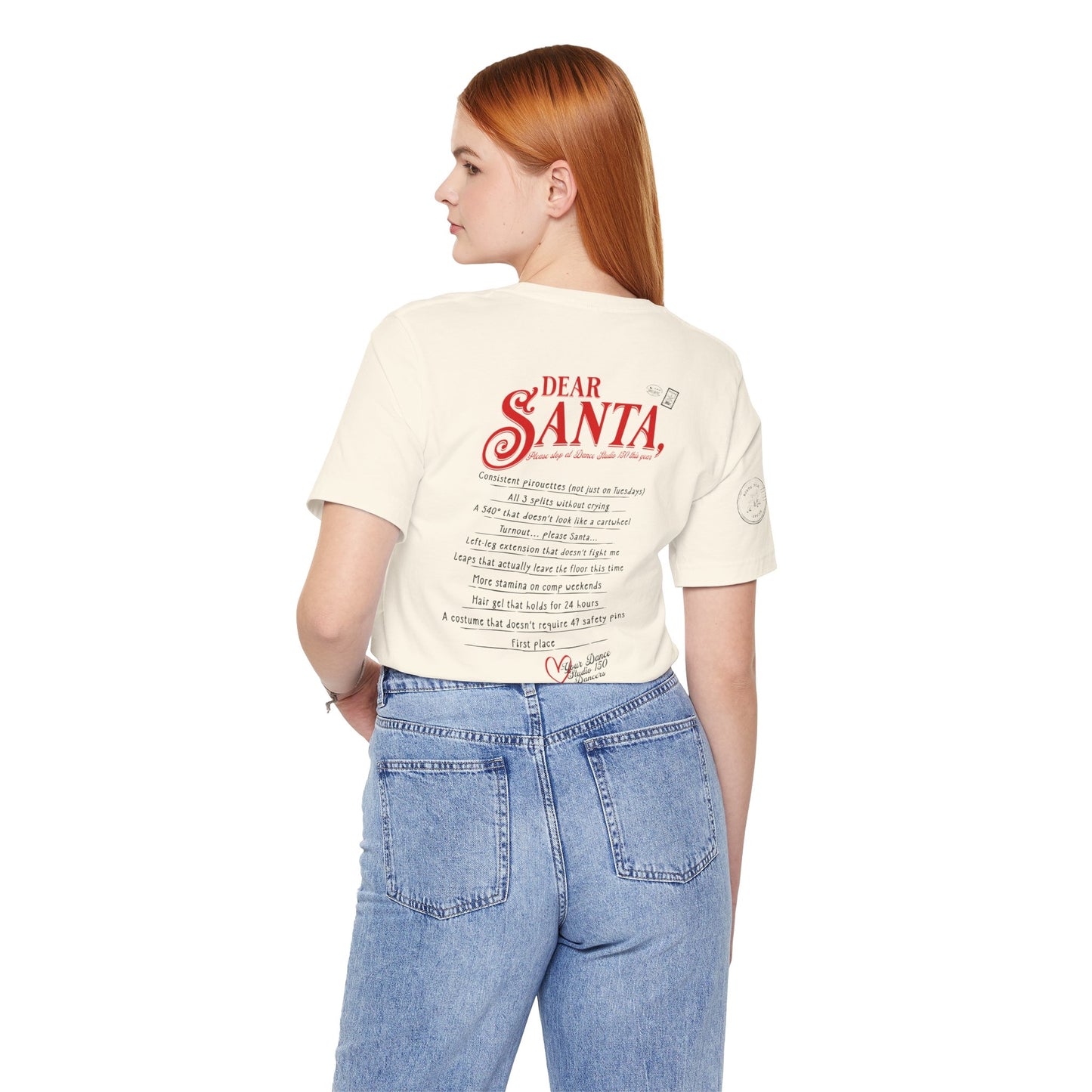 Adult Dear Santa Graphic Tee