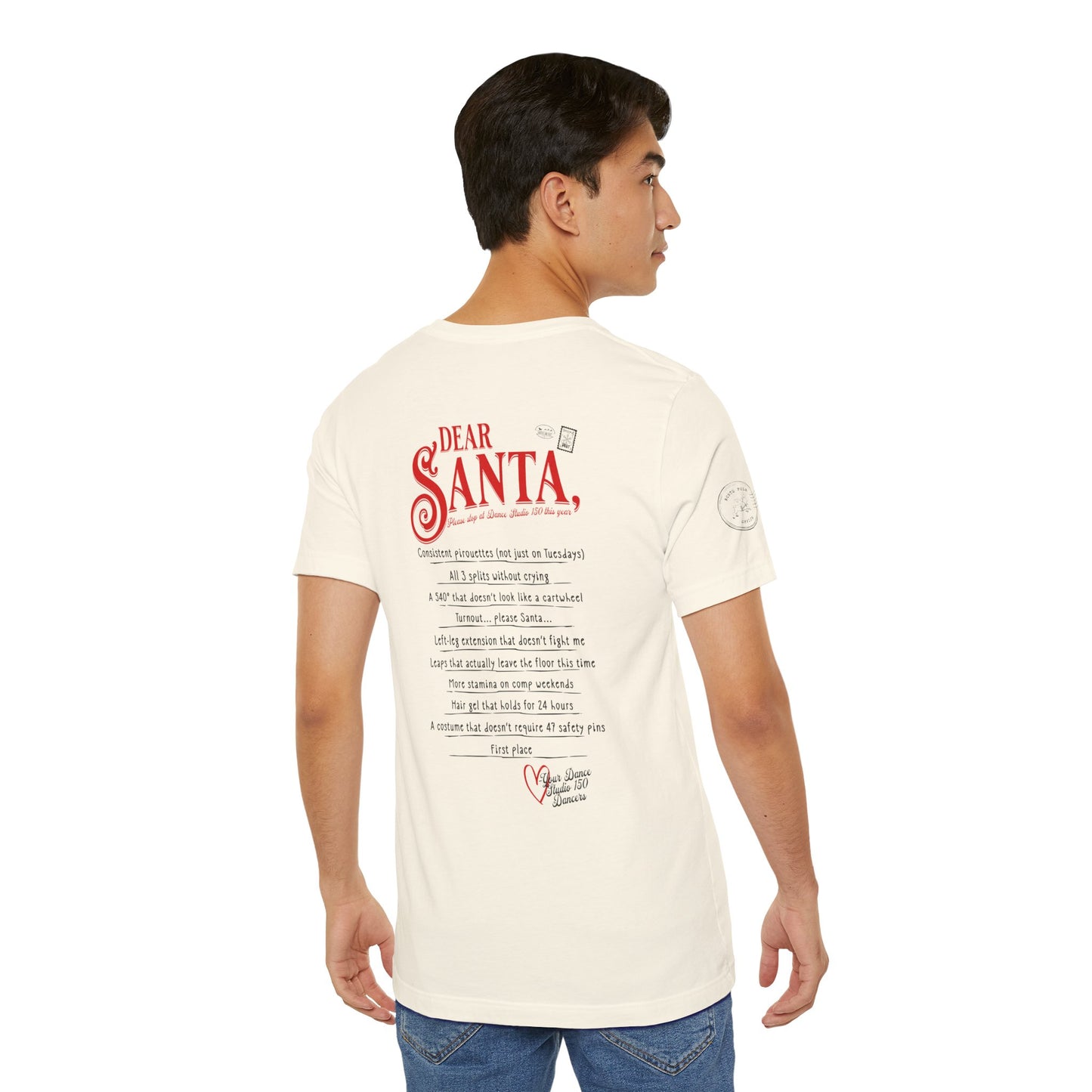 Adult Dear Santa Graphic Tee