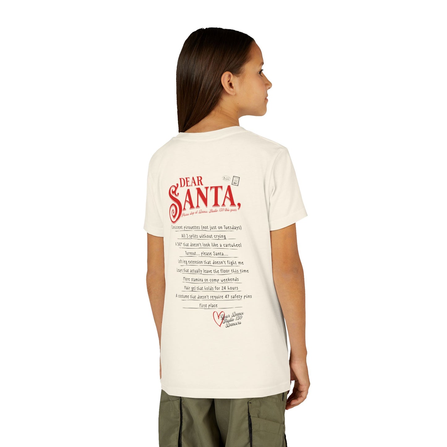 Youth Dear Santa Graphic Tee