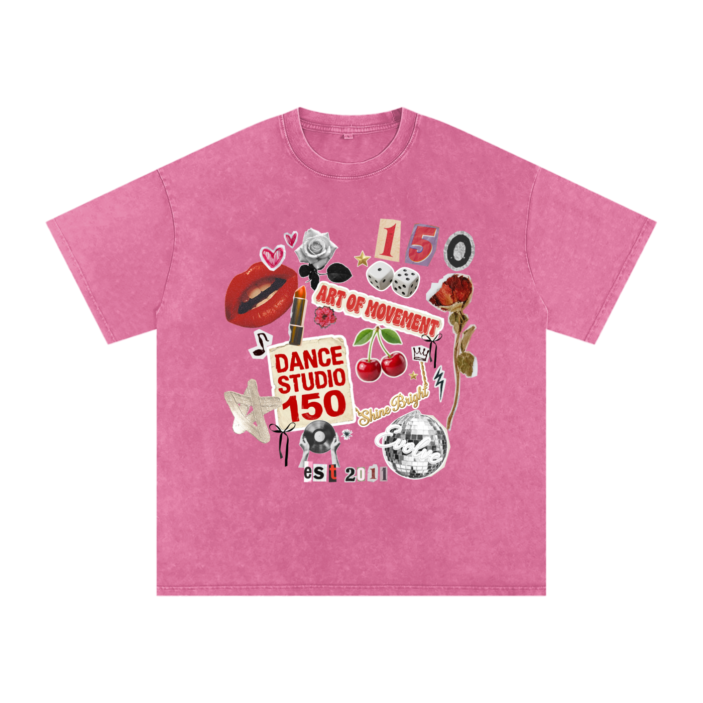 Adult Vintage Collage Tee