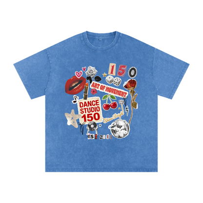 Adult Vintage Collage Tee