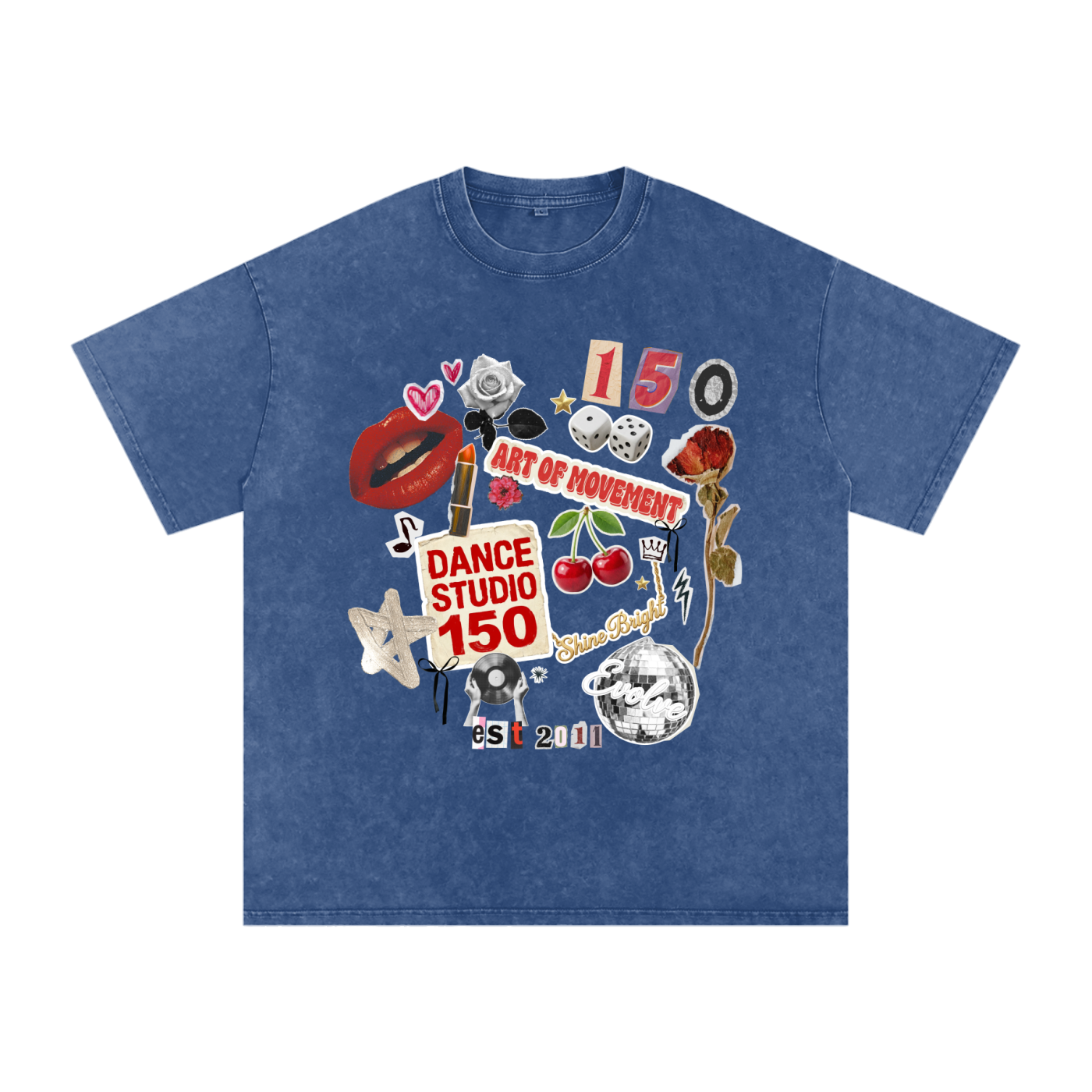 Adult Vintage Collage Tee